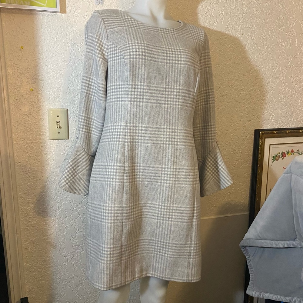 Sail to sable wool blend dress